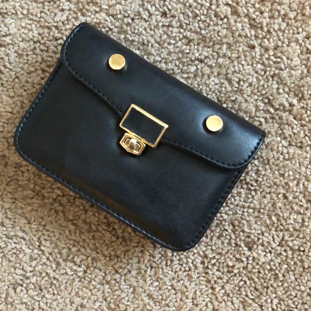 Faux Leather Belt Bag